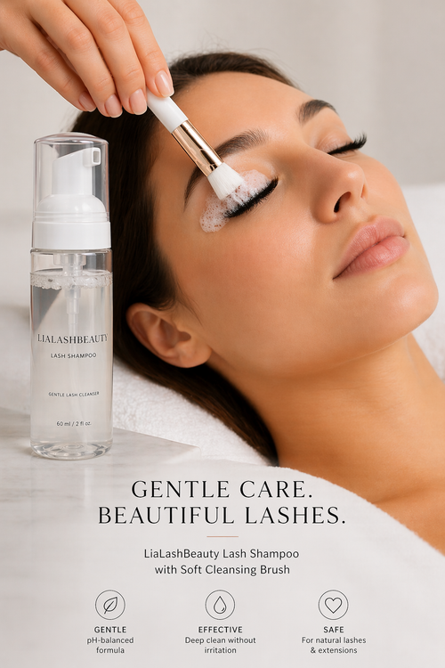 Essential Lash Cleanser + Brush Set