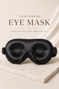 CONTOURED SILK EYE MASK